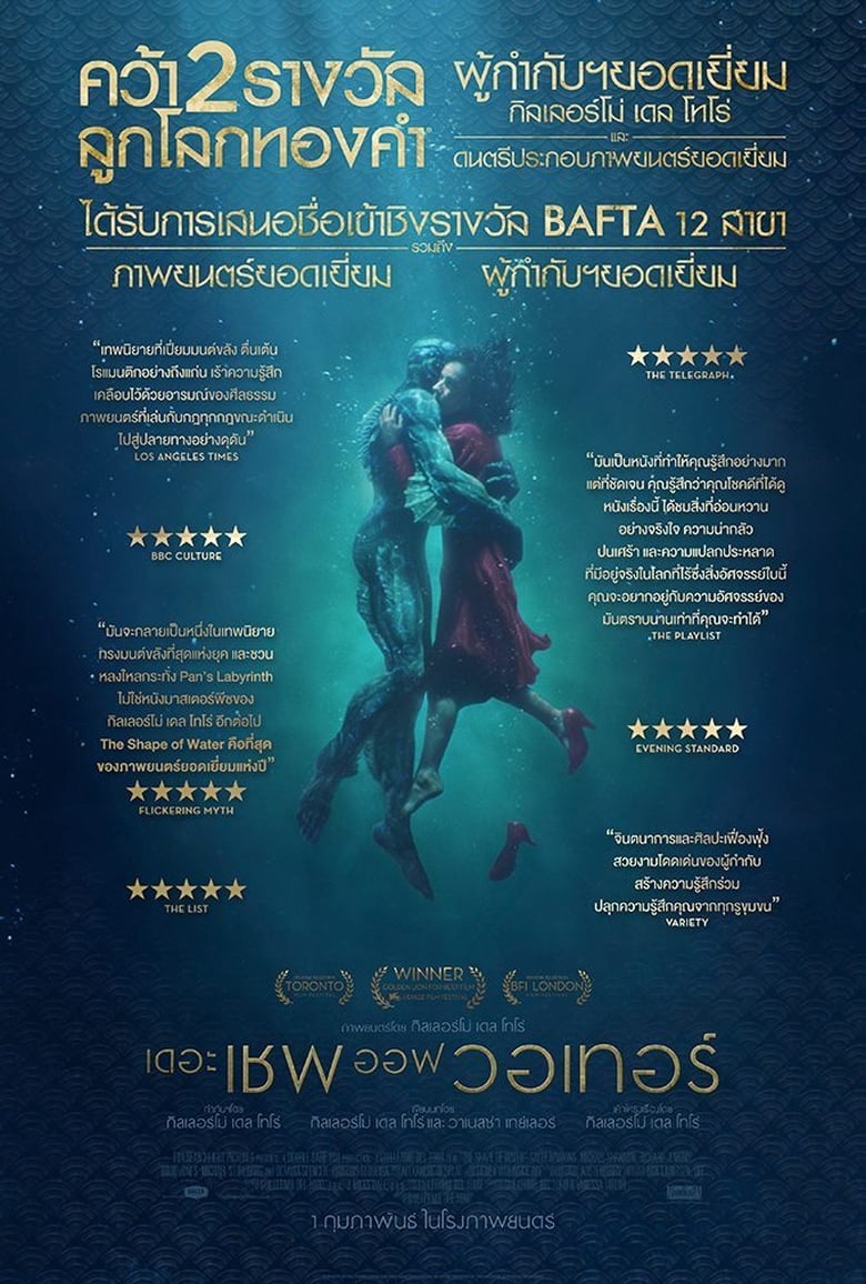 The Shape of Water เดอะ เชพ ออฟ วอเทอร์ (2017)