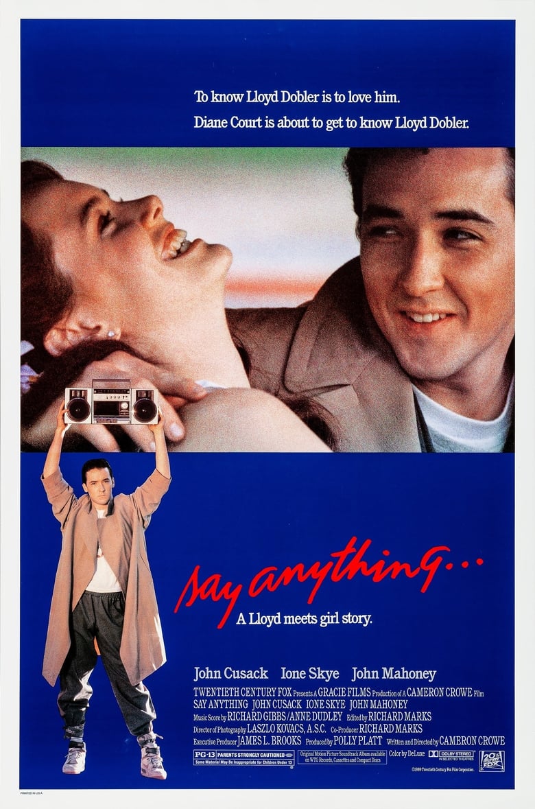 Say Anything ฝากหัวใจไปบอกรัก (1989)