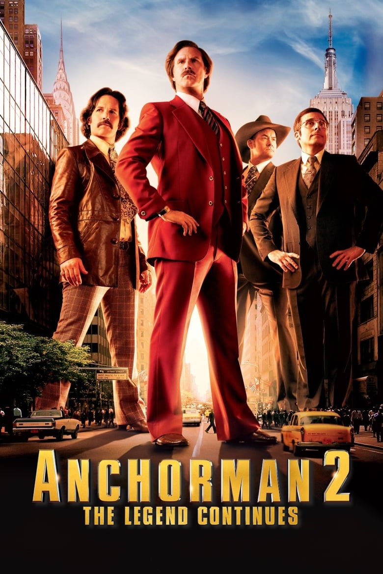 Anchorman 2: The Legend Continues แองเคอร์แมน 2 ขำข้นคนข่าว (2013)