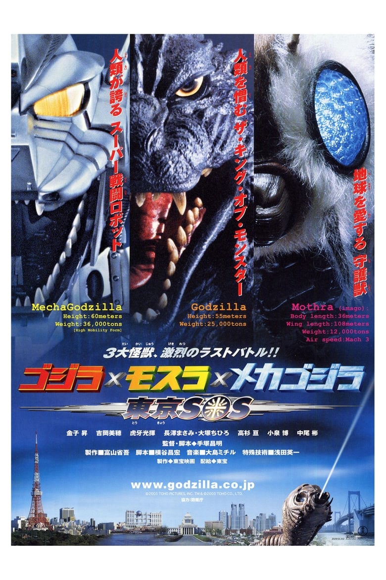 Godzilla: Tokyo S.O.S. ก็อดซิลลา ศึกสุดยอดจอมอสูร (2003)